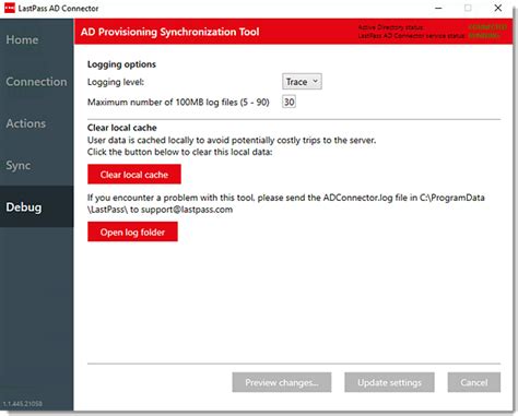 Set up the LastPass Active Directory Connector